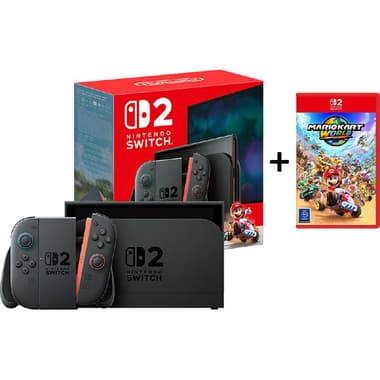 Nintendo Switch 2 Joy-Con 2 Controller
256 GB, Bundle with Mario Kart World, Black