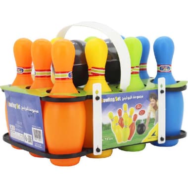 Royal Falcon Bowling Set
7.5" Pin Sports and Active Play, Black/Red, 3 Years and Above