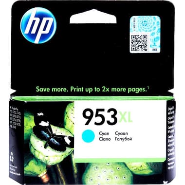 HP 953XL Inkjet Cartridge
Cyan