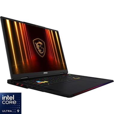 ام اس اي رايدر 18 أتش أكس Gaming Laptops
الذكاء الاصطناعي, 18 بوصة, معالج انتل كور ألترا 9, 64 جيجابايت رام, SSD الجيل الرابع ×4 NVMe PCIe 2 تيرابايت, برو 11 ويندوز, نفيديا جيفورس 16 جيجابايت,
