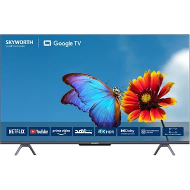 سكاي وورث 65 بوصة تلفزيون ذكي
دقة 4 كيه ضوء LED, 60 Hz, اسود, .SUE9320 F