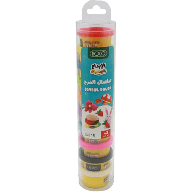 Roco Joyful Dough - 10 Cans of 1 oz Activity Dough
Assorted Color