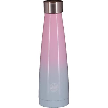 Atrium Abstract Gradient Water Bottle
420.00 ml ( 14.78 oz ), Pink/Aqua