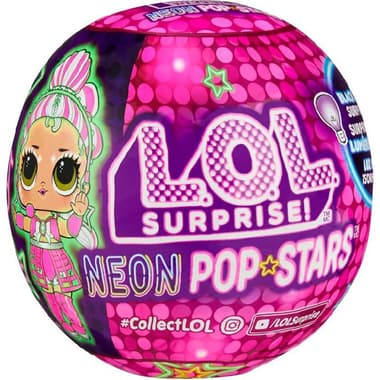 L.O.L. Surprise! Neon Pop Stars Tots - Assorted Toy Collectible
Assorted Color, 3 Years and Above