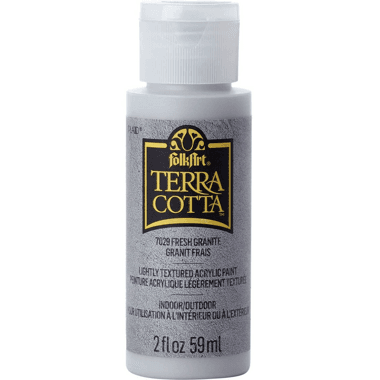 Plaid Terra Cotta Finish Acrylic Paint
Fresh Granite, 2.00 oz ( 56.83 ml )