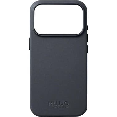 MUJJO Full Leather Back Cover Mobile Case with MagSafe
for iPhone 17 Pro Max, Basalt