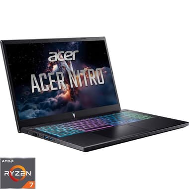Acer Nitro V Gaming Laptop
15.6", AMD Ryzen 7, 16 GB RAM, 512 GB SSD, Windows 11 Home, NVIDIA GeForce 8 GB