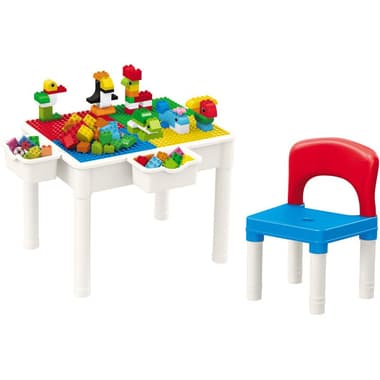 Bloci Table & Chair Interlocking Bricks Set
3 Years and Above