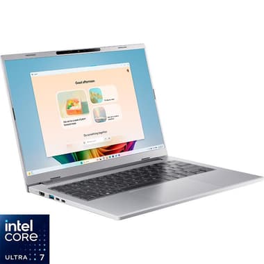 Acer Aspire 14 AI Laptop
AI with CoPilot+, 14", Intel Core Ultra 7, 16 GB RAM, 1 TB SSD, Windows 11, Intel Arc Graphics