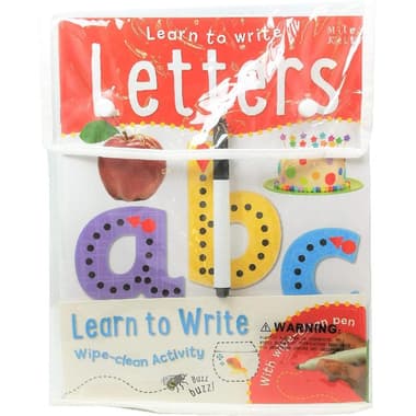 Learn to Write: Wipe-Clean Activity Pack - 10 Book Pack
false