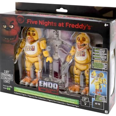 Jazwares Five Nights at Freddy's ENDO Series: Classic Chica & Withered Chica Action Figure
Assorted Color, 8 Years and Above