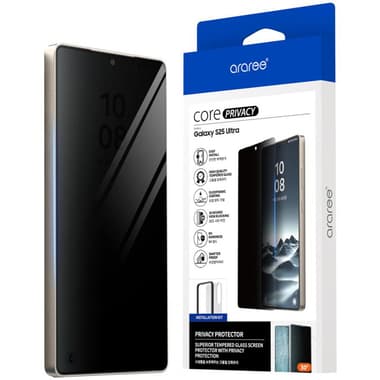 Araree Core Privacy Smartphone Screen Protector
for Samsung Galaxy S25 Ultra, Tempered Glass