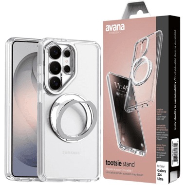 Avana Creations Tootsie Stand Back Cover Mobile Case with MagSafe
for Samsung Galaxy S26 Ultra, Tootsie Ice