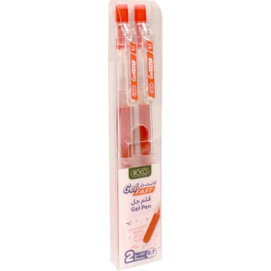 Roco Gel Fast Gel Ink Pen
Red Ink Color, 0.7 mm, Ballpoint;Nib Tip, 2 Pens