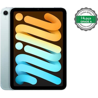 Renewed Grade A Apple iPad mini (A17 Pro) 2024
Tablet - 5G, 8.3", 256 GB, 6-core CPU, Blue