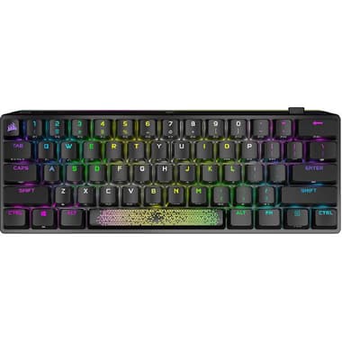 كورسير كيه 70 برو Mini CHERRY MX لوحة مفاتيح للالعاب
لاسلكي, (متوافق مع الكمبيوتر المحمول والمكتبي وكمبيوتر الالعاب المكتبي (ويندوز, اسود