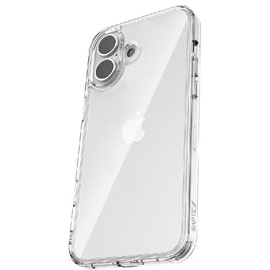 Raptic ClearVue Back Cover Mobile Case
for iPhone 16, Clear