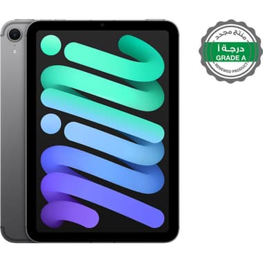 Renewed Grade A Apple iPad mini (A17 Pro) 2024
Tablet - 5G, 8.3", 256 GB, 6-core CPU, Space Grey