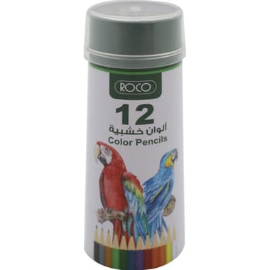 Roco Color Pencil Set
Assorted Color, 12 Colors