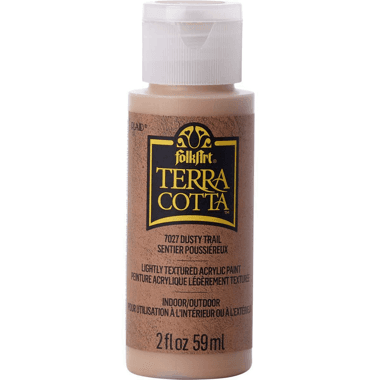 Plaid Terra Cotta Finish Acrylic Paint
Dusty Trail, 2.00 oz ( 56.83 ml )
