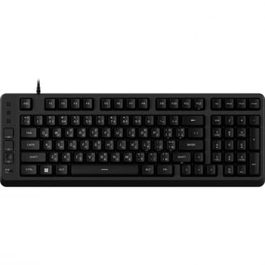 HyperX Eve 1800 Membrane Red Switch Gaming Keyboard
Wired, for PlayStation 5/PlayStation 4/Windows 11/Windows 10, Black