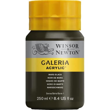 Winsor & Newton Galeria Acrylic Color
Black, 250.00 ml ( 8.80 oz )