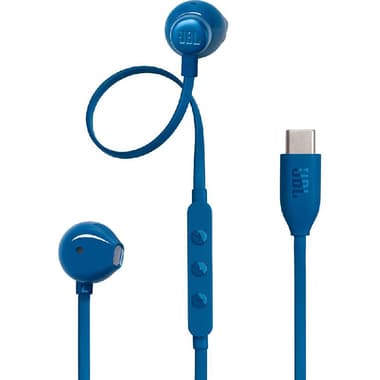 JBL Tune 305C Earphones
Wired, USB-C, In-line Microphone, Blue