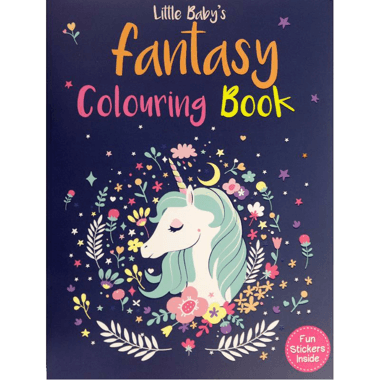 Little Baby's: Fantasy Coloring Book - Fun Stickers Inside
false