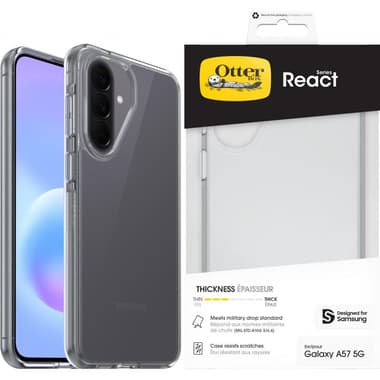 OtterBox React Back Cover Mobile Case
for Samsung Galaxy A57 5G, Clear