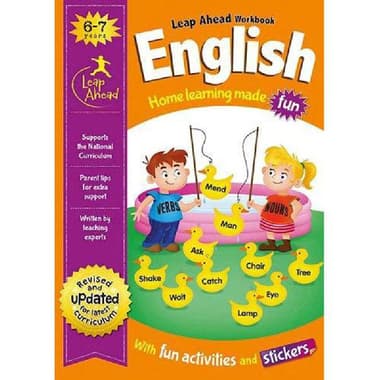 English Age
6-7 (Leap Ahead Workbook Expert) - Home Learning Made Fun with Fun Activities and Stickers