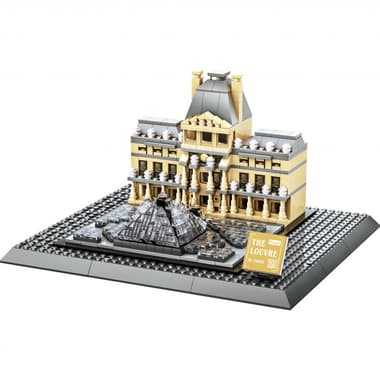 Bloci Museum Louvre in Paris France 3D Puzzle
785 Pieces, English, 6 Years and Above