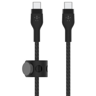 بيلكن بوست تشارج برو فليكس من USB-C الى USB-C سلك شحن ونقل بيانات
2 متر, 6.56 قدم, اسود