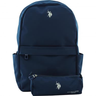 U.S. POLO ASSN. Saku Backpack with Accessory
Navy Blue
