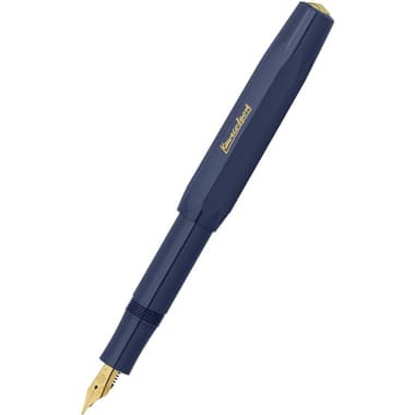 كاويكو كلاسيك سبورت قلم حبر نافورة
أزرق لون الحبر, 0.9 mm, حافة معدنية, قطعة واحدة