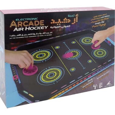 Royal Falcon Electronic Arcade Air Hockey Neon Series Skill Ability Game
6 Years and Above, English