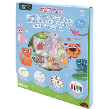 Roco Whiteboard Drawing Activity Drawing Set
Assorted Color, 14 Pieces