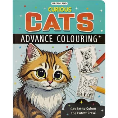Curious Cats: Advance Colouring - Get Set to Colour The Cutest Crew!
false