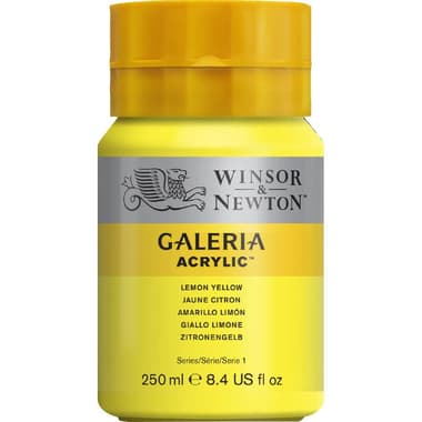Winsor & Newton Galeria Acrylic Color
Lemon Yellow, 250.00 ml ( 8.80 oz )