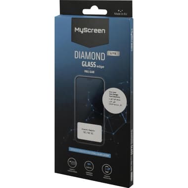 MyScreenPROTECTOR DIAMOND GLASS edge Lite Smartphone Screen Protector
for Honor X5c/X5c Plus, Full Glue, Black