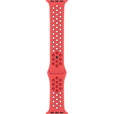 Apple Nike Sport Band Wrist Strap
for Apple Watch Series 8 41/Watch Series 7 41/Watch Series 6 40/Watch SE 40, Fluoroelastomer, Regular Band Size, Bright Crimson/Gym Red