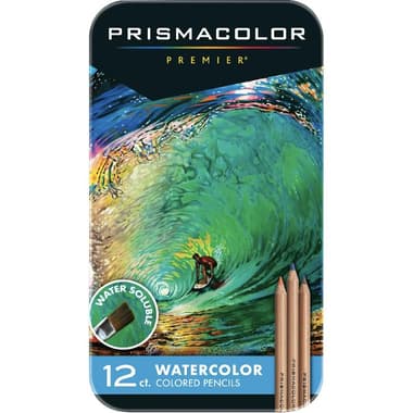 Prismacolor Watercolor Pencil
Assorted Color, 12 Colors