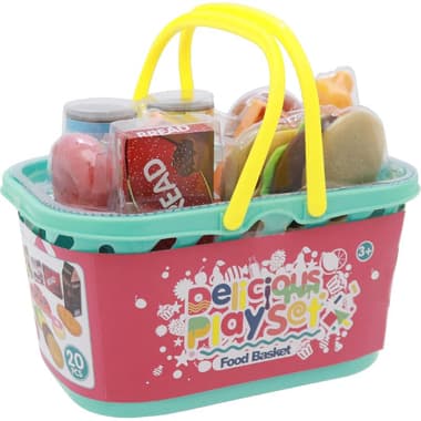 Masen Toys Delicious Play Set Food Basket: Snack Kid's Pretend Play
3 Years and Above