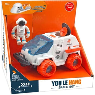 Space Toy Car Playset
White, 3 Years and Above