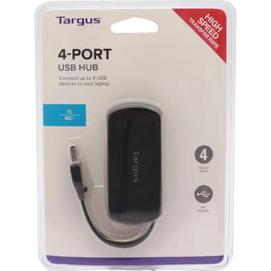 تارجوس موزع يو اس بي
USB 2.0, منفذ (يو اس بي ايه 4), اسود