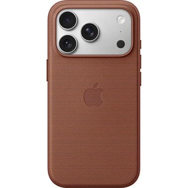 Apple TechWoven Back Cover Mobile Case with MagSafe
for iPhone 17 Pro, Sienna