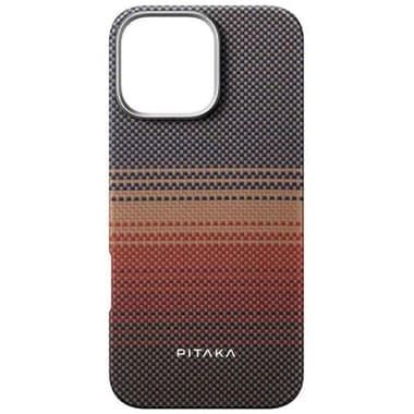 Pitaka Tactile Woven Bundle Back Cover Mobile Case with MagSafe
for iPhone 16 Pro, Sunset