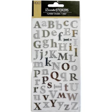 Roco Stickers
Gold Alphabet Silver