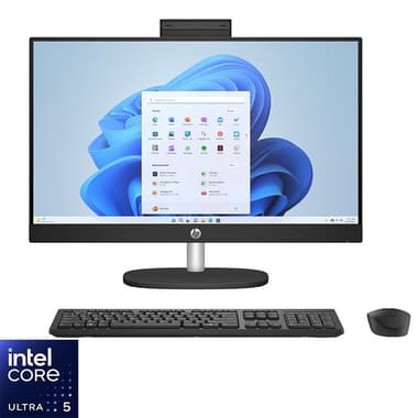 اتش بي الكل في واحد بي سي كمبيوتر مكتبي شامل
23.8 بوصة, انتل كور ألترا 5, 16 جيجابايت رام, قرص صلب SSD بسعة 512 جيجابايت, انتل جرافكس,