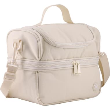 Atrium Big Zipper Lunch Bag
Solid, Beige