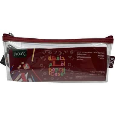 Roco Soft Pencil Case
Clear Case with Standard Access, Burgundy, Color and Design May Vary